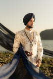 Ivory Pearl Sherwani