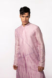 LILAC TIE DYE MIRROR KURTA SET