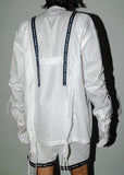 Gathered Suspender Shirt