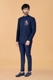Midnight Blue Jodhpuri coat