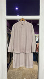 Bandi Kurta Set with Floral Chikankari and Moti Details