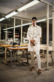 BLACK VAANA OPEN BANDI WITH MATCHING KURTA PAJAMA SET