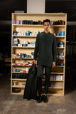 GREEN SHEHER KURTA PAJAM SET