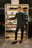 GREEN SHEHER KURTA PAJAM SET