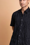 Wrinkle Shirt Black