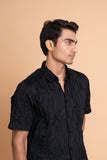 Wrinkle Shirt Black