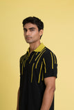 Broken Lines Polo Lime