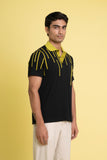 Broken Lines Polo Lime
