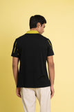 Broken Lines Polo Lime