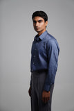 Scatter Shirt Slate Blue