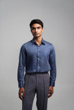 Scatter Shirt Slate Blue