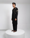 Crossroads Kurta Black