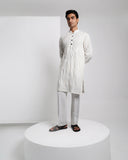 Wrinkle kurta- white