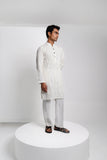 Wrinkle kurta- white