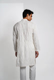 Wrinkle kurta- white