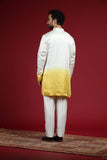 Ombre kurta with classic Zardosi Booties all over with dupatta