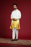 Ombre kurta with classic Zardosi Booties all over with dupatta