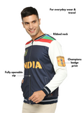 Bharat Army Midnight Blue Gully Athletic jacket