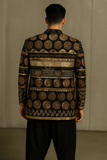 Zari Noir Embroidered Jacket