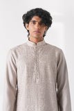 Geometric Embroidered Kurta Set