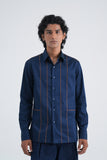 Leather Stripe Shirt