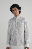 Floral Embroidered Jawahar Jacket