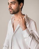 WHITE SILVER LININGS SHIRT