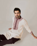 SCATTER YOKE N CUFF KURTA SET