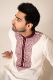 SCATTER YOKE N CUFF KURTA SET
