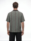 The “Celestial Descent” Cuban Collared shirt