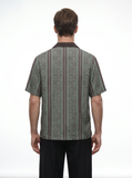 The “Celestial Descent” Cuban Collared shirt