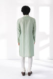 Abstract Embroidered  Kurta Set