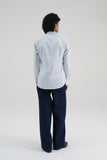Layered Cotton Satin Shirt