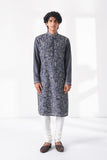 Floral Embroidered Chanderi Kurta Set