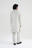 Embroidered Silk Sherwani Set