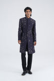 Embroidered Silk Sherwani Set