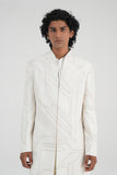 Geometric Tonal Embroidered Sherwani Set