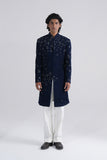 Embroidered Pintuck Sherwani Set