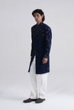 Embroidered Pintuck Sherwani Set