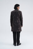 Front Open Embroidered Sherwani Set