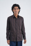 Leather Stripe Shirt