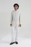 Silk  Embroidered Bandhgala Set
