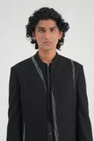 Embroidered Silk Bandhgala