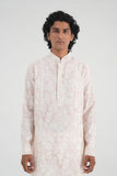 Abstract Criss Cross Printed Kurta Set