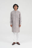 Abstract Criss Cross Printed Kurta Set