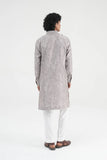 Abstract Criss Cross Printed Kurta Set