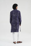 Abstract Criss Cross Printed Kurta Set