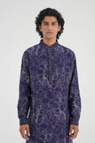 Abstract Criss Cross Printed Kurta Set