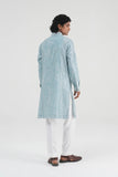Abstract Criss Cross Printed Kurta Set