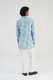 Textured Zipper Kurta